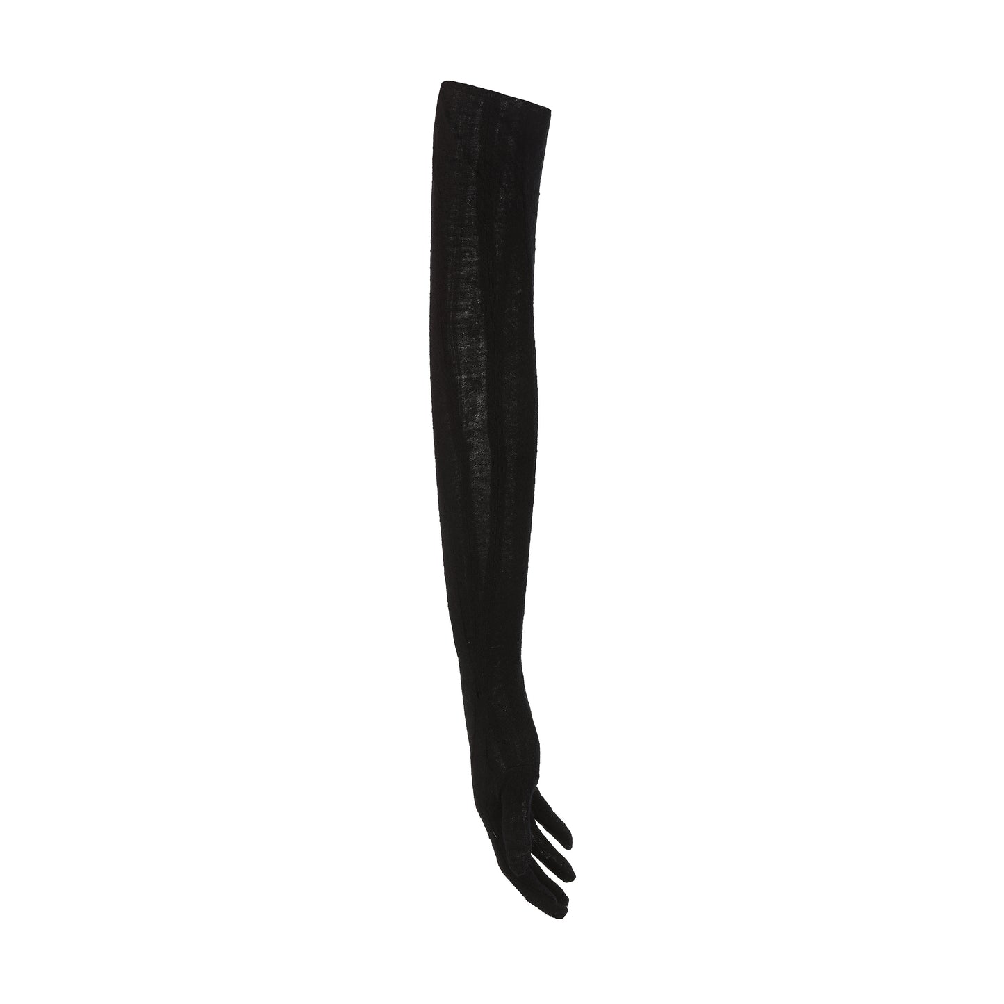 Ili Node Asymmetric Wool Gloves