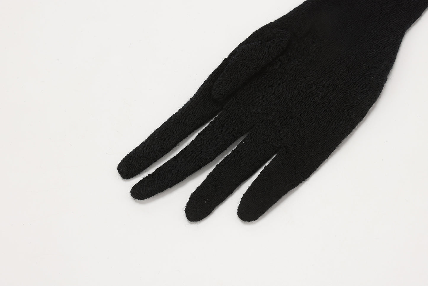 Ili Node Asymmetric Wool Gloves