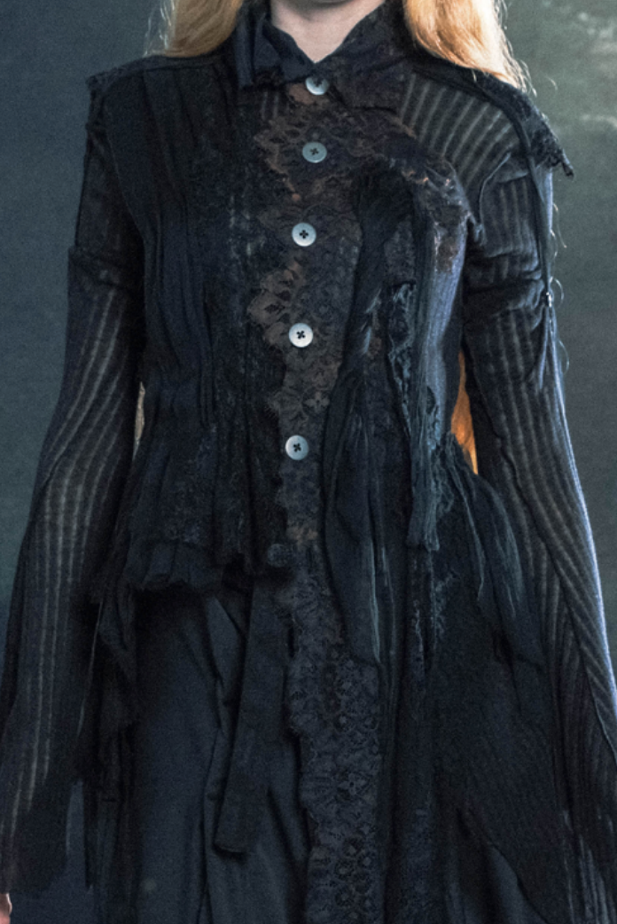 XQS Black Lace Shirt