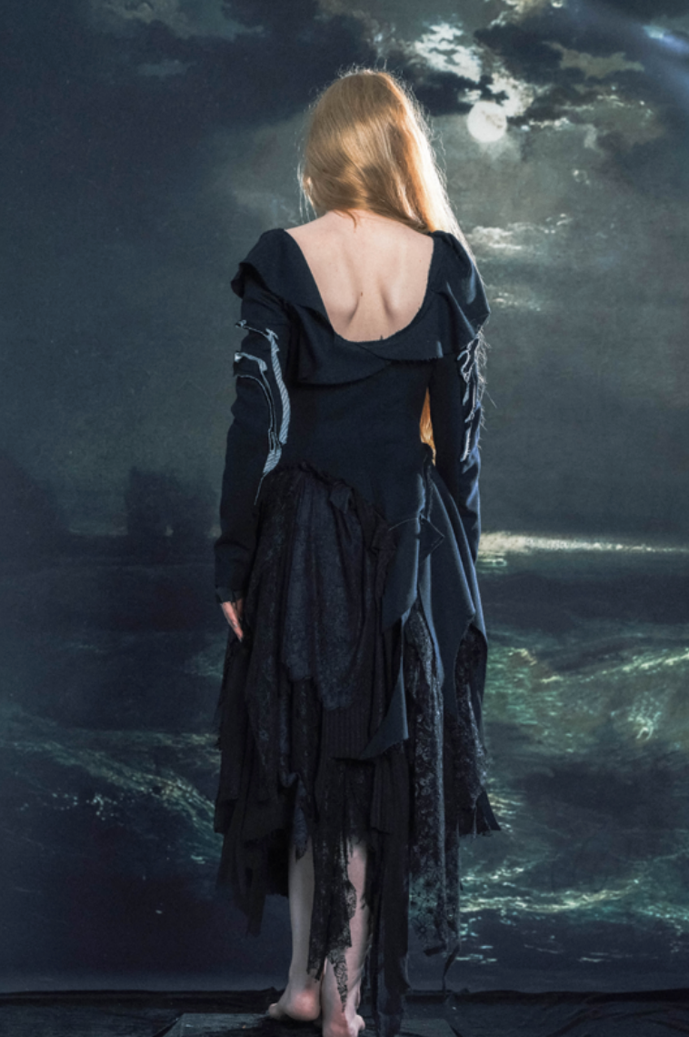 XQS Black Lace Skirt