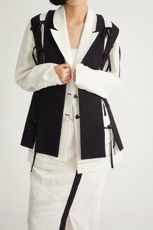 Jamproof Black Deconstructed Jacket