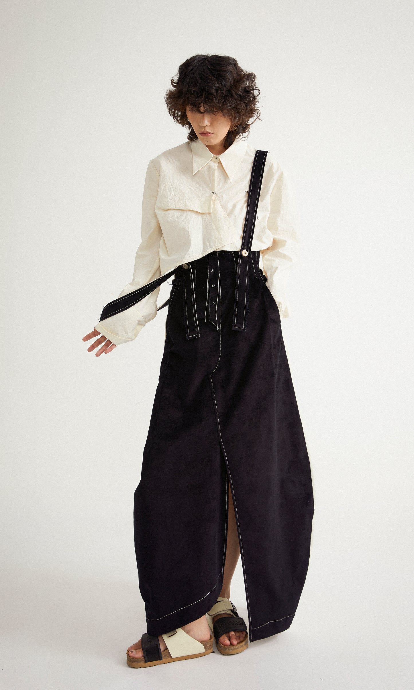 Jamproof Black and White Skirt