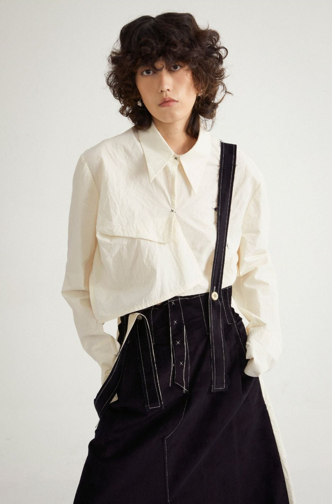 Jamproof Black and White Skirt