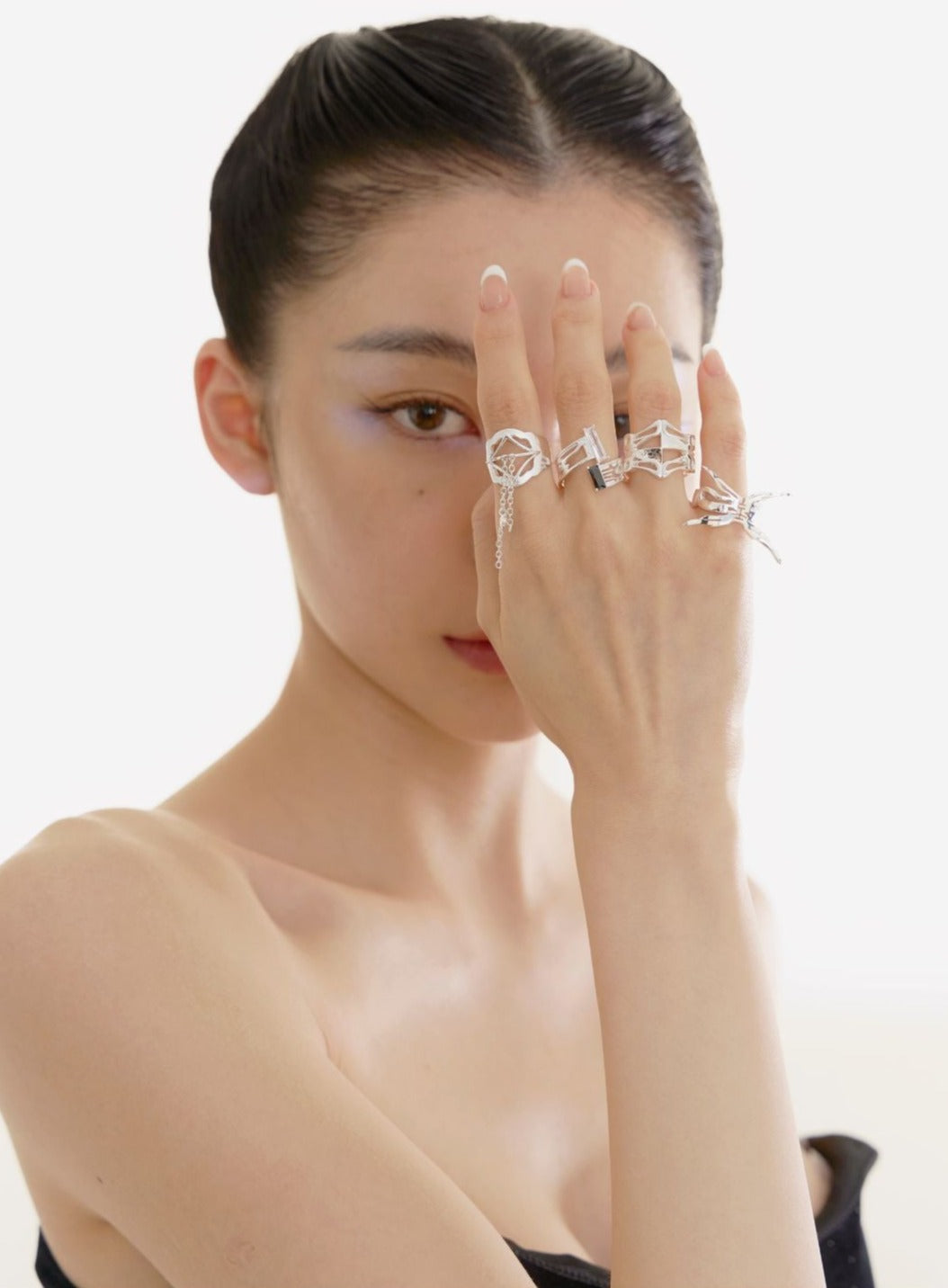 Rewind Whim Eight-Strand Armour Ring