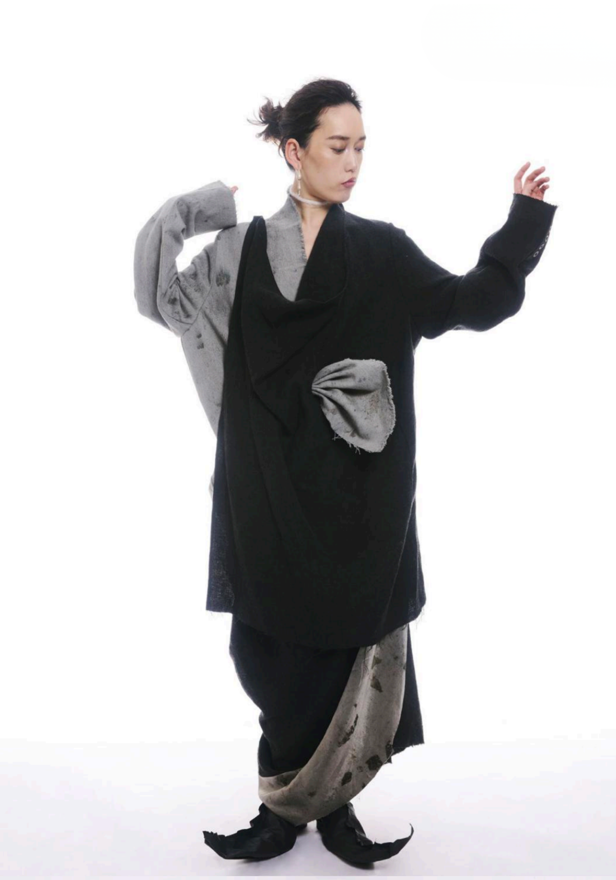 Jamproof Grey Wrap Jacket