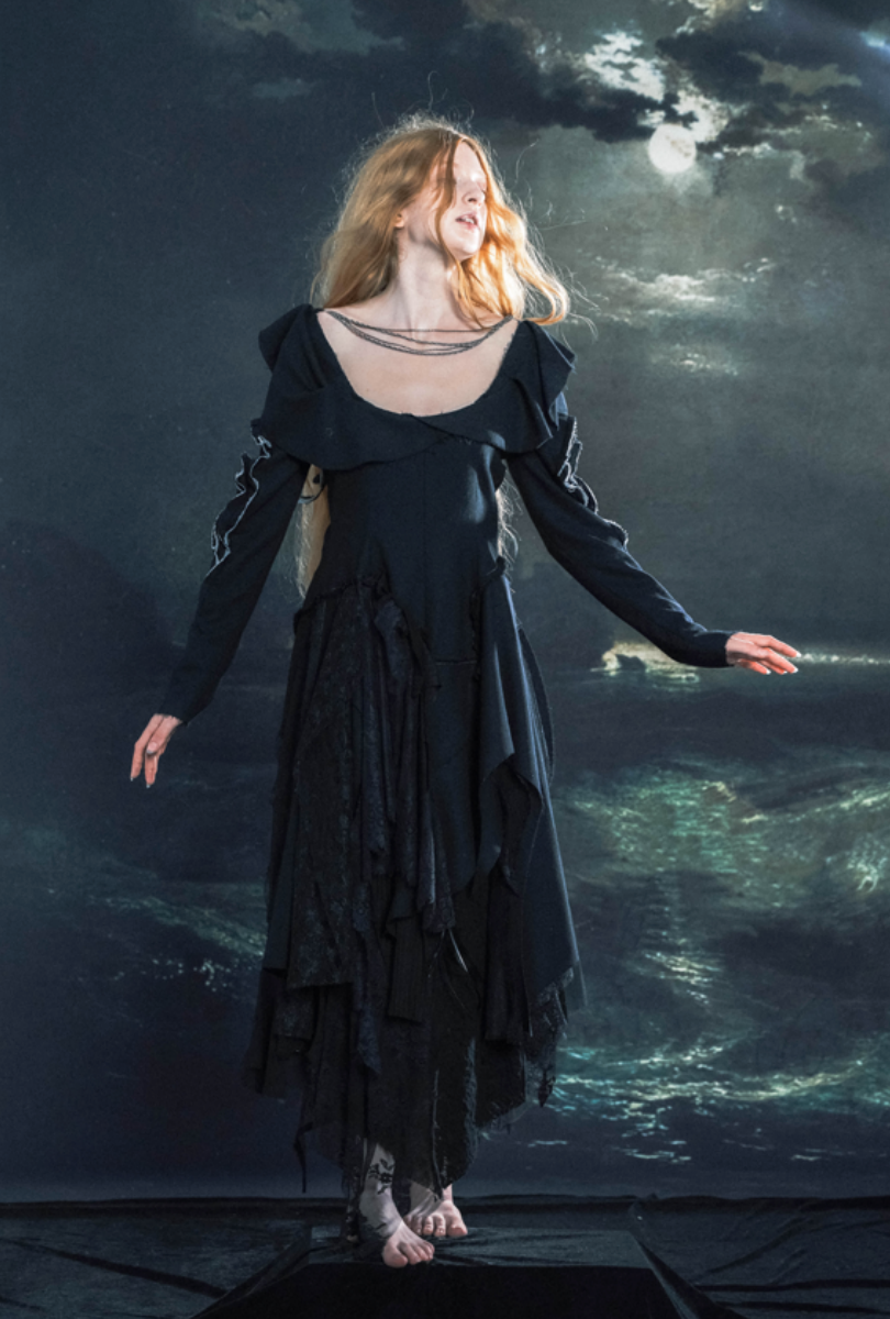 XQS Black Double Sided Coat