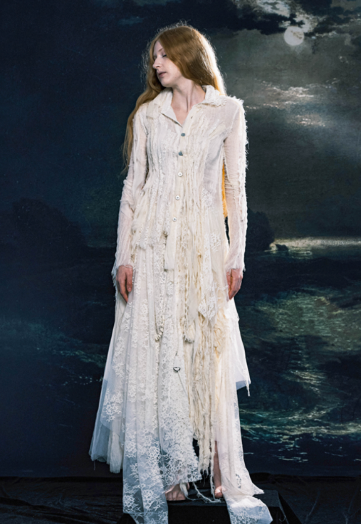 XQS White Lace Shirt
